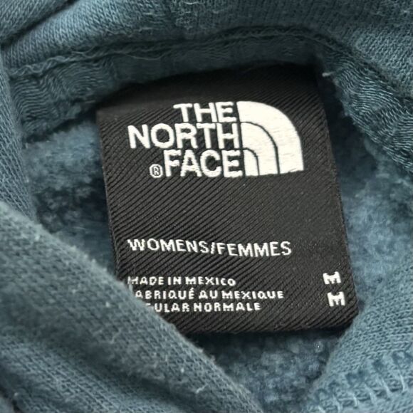 The North Face Blue Sweatshirt Hoodie Pullover Women's Size Medium - Picture 5 of 9
